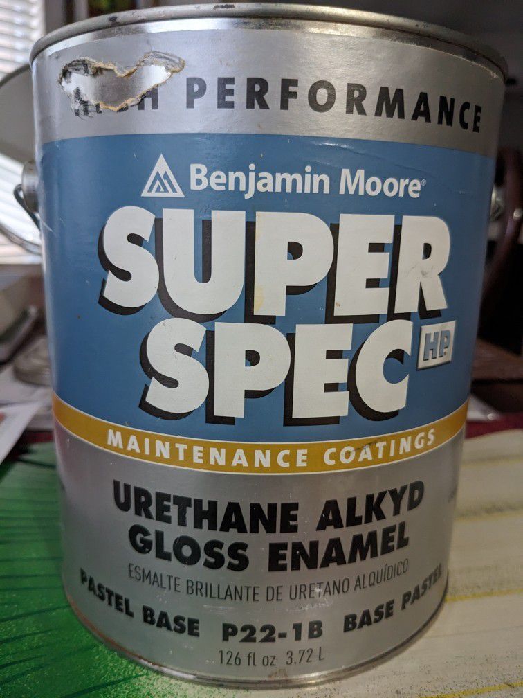 Paint Urethane Alkyd For Metal - Beige Color