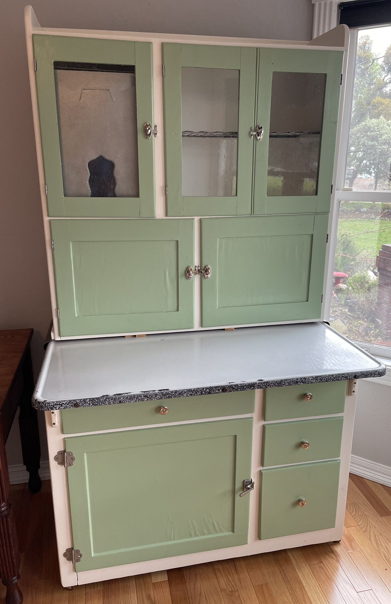 Antique Hoosier Style Cabinet