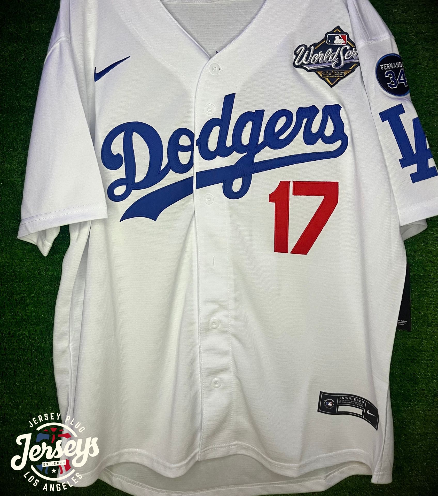 LA Dodgers Ohtani World Series Jersey