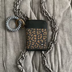 Thread keychain wallet with key chain