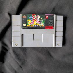 Mighty Morphin Power Rangers Super Nintendo 