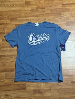 Champion blue tee