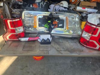 Ford F-150 Headlights and Tail Lights Set
