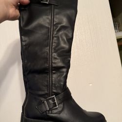 Black Riding Boots