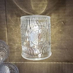 15 Clear Glass Votives With Removable Fairy Lights 