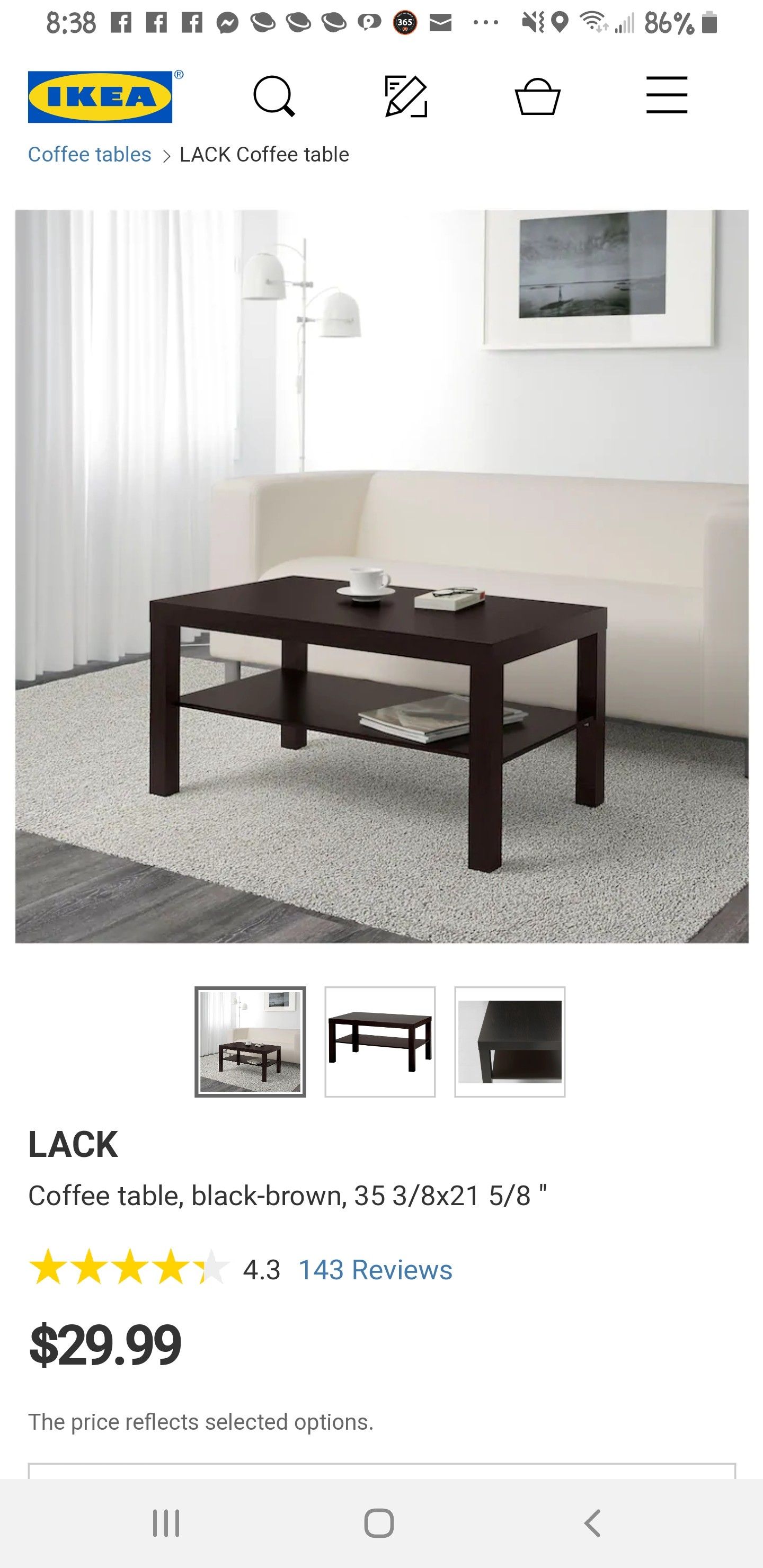 IKEA Coffee Table