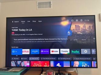 Sony 65” BRAVIA 4K HDR Smart TV (KD-65X75CH) – Excellent Condition