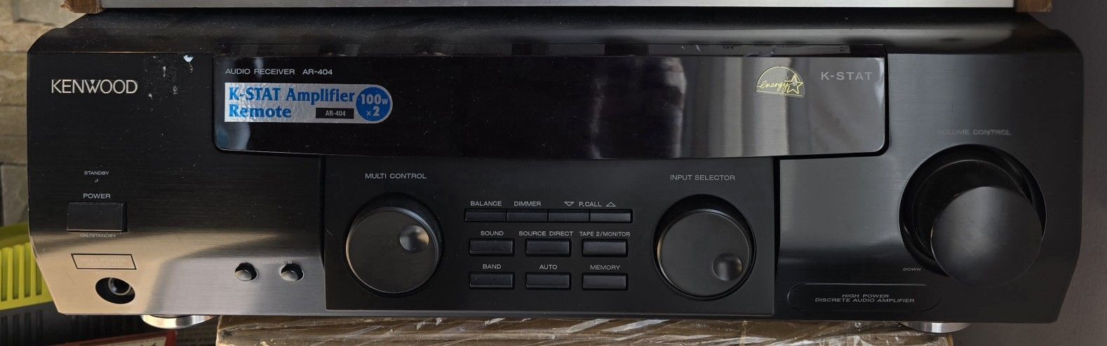 Vintage Kenwood AR-404 Stereo Audio Receiver
