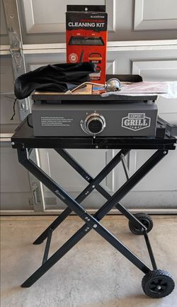 Flat Top Grill with Stand