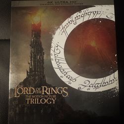 The Lord of the rings Trilogy 4k Set (theatrical and extended) OBO