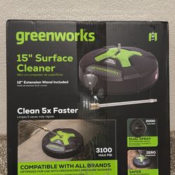 Green works 15” Surface Cleaner