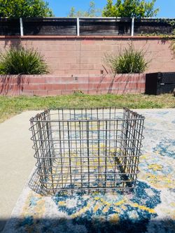 Metal Wire Storage Basket / Organizer