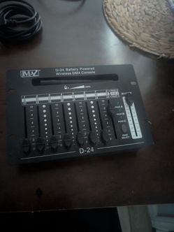 JMAZ battery powered wireless DMX console