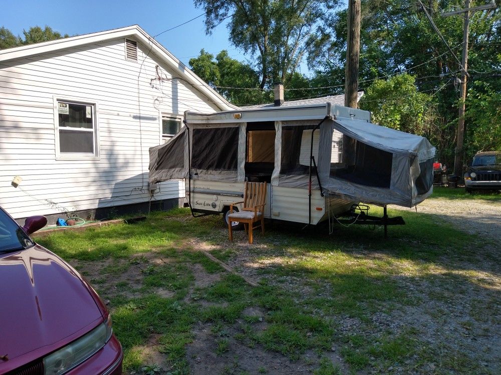 sunrise pop-up camper