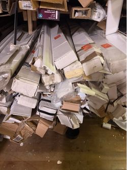 100 vertical blinds $300/ Sold As is / some might be missing hardware