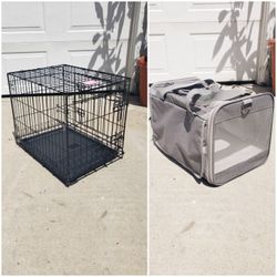 Pet Cage Crate Or Carrier  - $20 Each