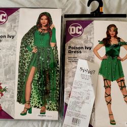 Poison Ivy Dress And Cape