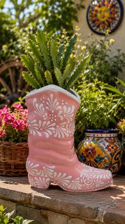 Large Talavera planter