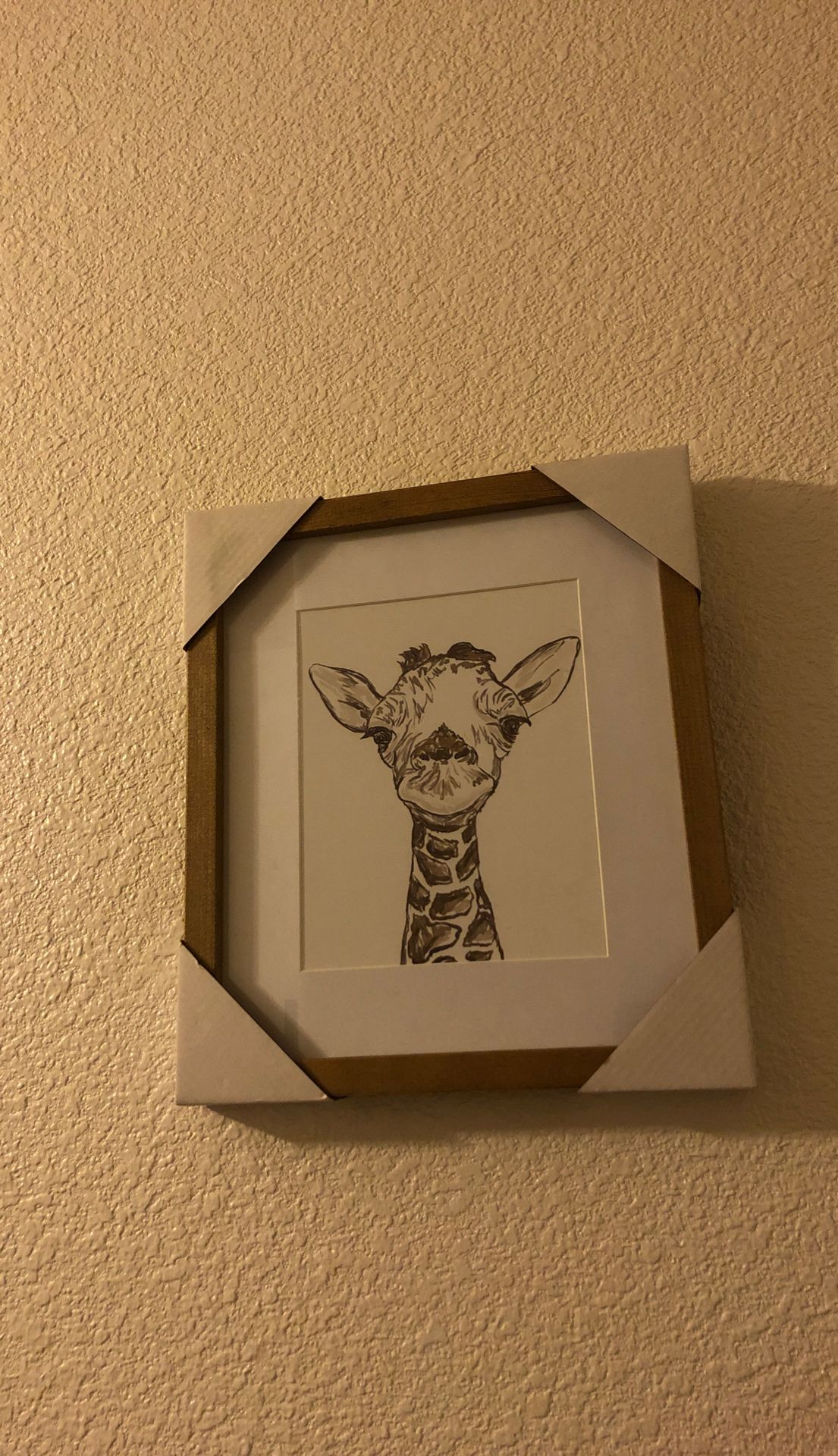 Giraffe picture frame