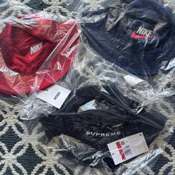 Supreme Nike Bucket Hats L/XL