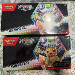 Pokemon Prismatic Evolutions Surprise Box 