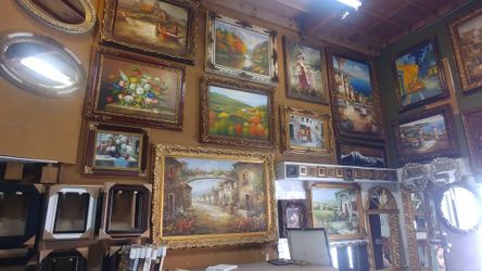 Antique and classical frame different styles.