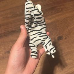 Beanie Baby Tiger White 
