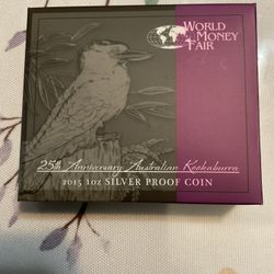 2015 25th Anniversary KOOKABURRA Silver Coin