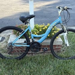26” Lady’s Mongoose Estate 18 speed Bike