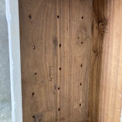 Solid Heavy Duty Oak/Teak Wood With Drainage 