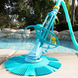 36ft Hose Automatic Suction Vacuum Pool Cleaner Robotic Climb Wall Floor Sweeper Pond Complete Set