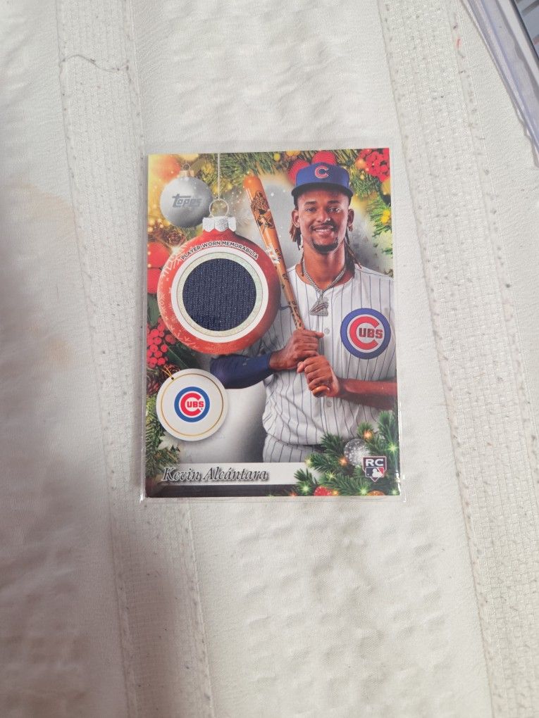 Kevin Alcantara Player Worn Memorabilia 