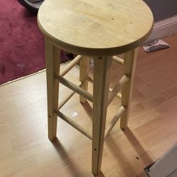 2 Wooden Stools