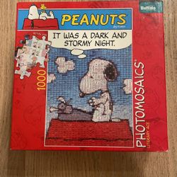 Snoopy Puzzle, Photo Mosaic