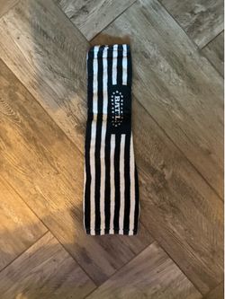 Battle Black & White Flag Football Towel