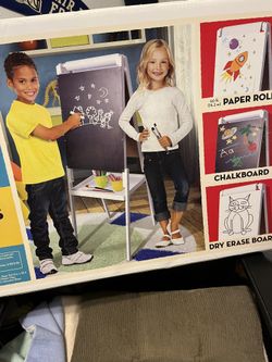 Child Art Easel (Wood) 3 In One NEW 46