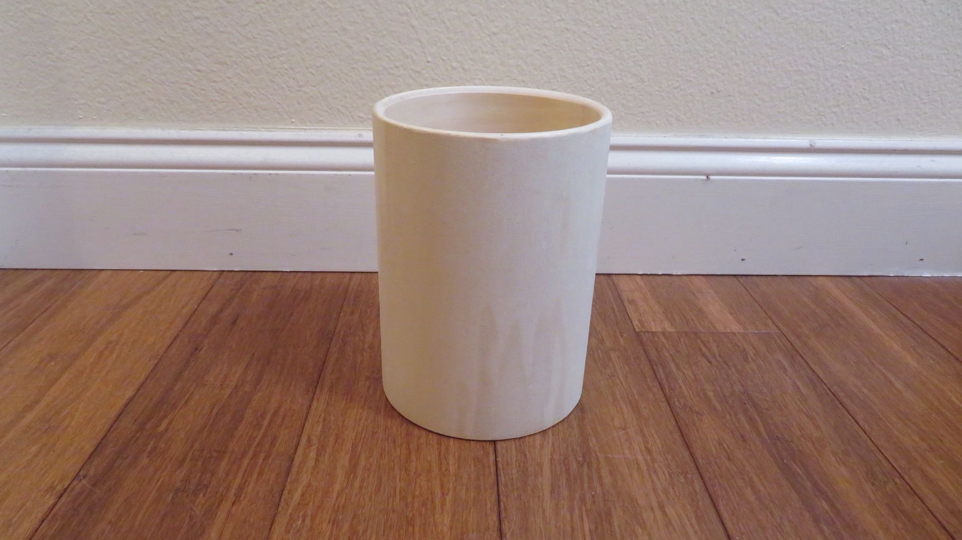 6” Inch Raw Wood Drum Shell - Good Condition.