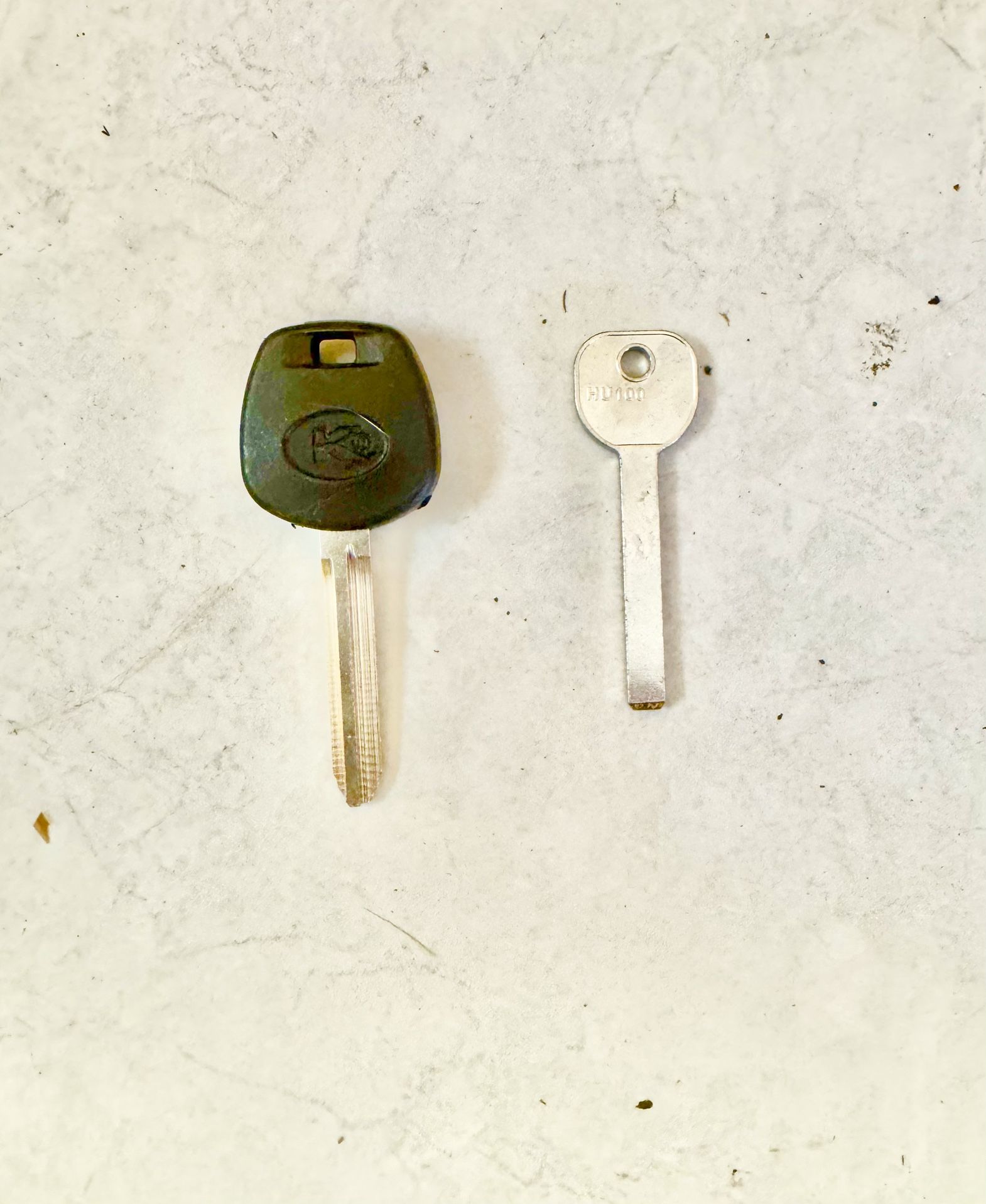 Remote And Key For Car