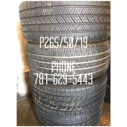 Used Tire For Sale p265/50/19 $300 All Four installed