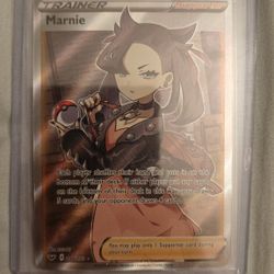 Pokemon Marnie Full Art Card