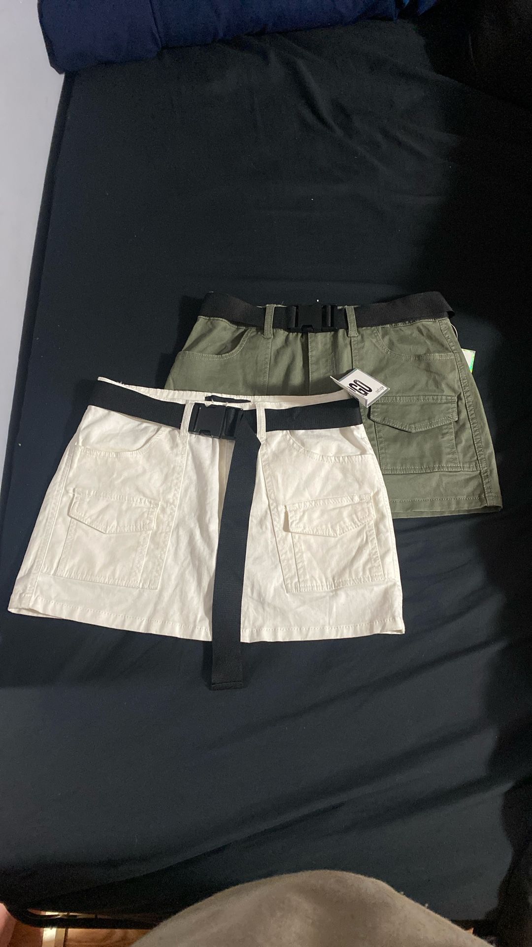 2 Cargo Mini Skirts
