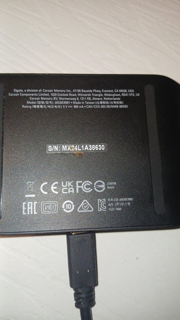 Elgato HD60 X Black 20GBE9901 Multi-Platform