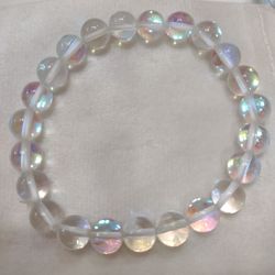  Clear Quartz Angel Aura Bracelet