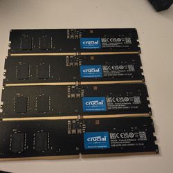 Crucial 8gb X4 DDR5 Ram