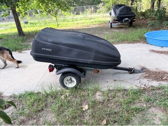 Small Trailer Compatible With Motorcycle