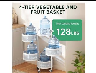 New rotating storage cart