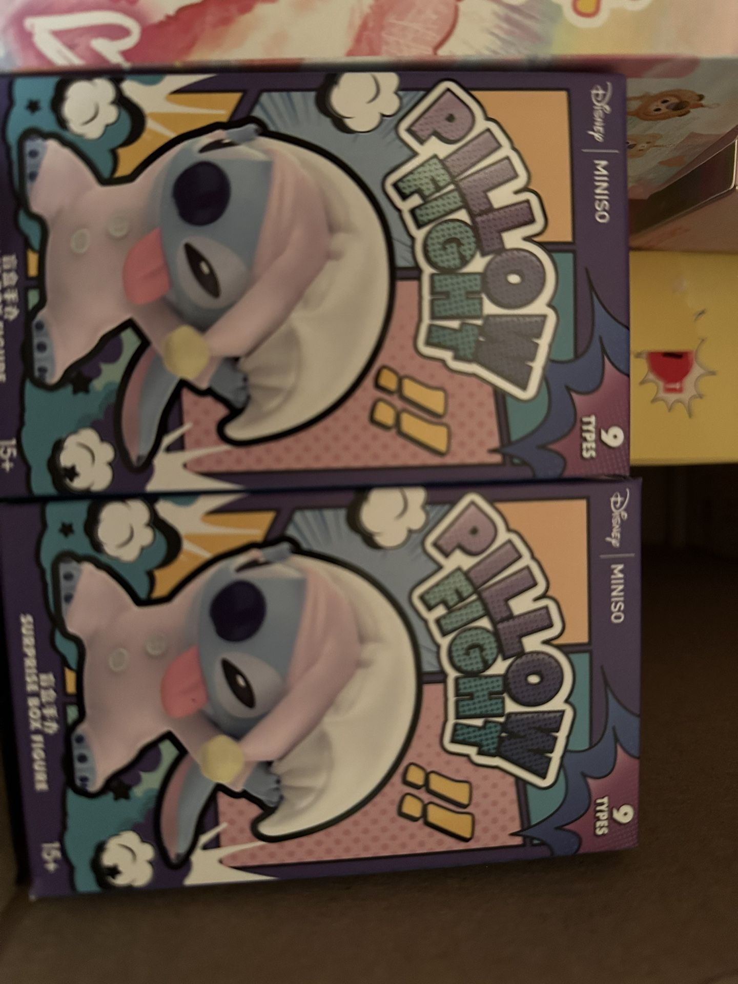 Stitch Pillow Fight Or Stitch Eat Something