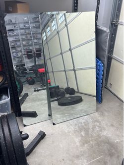 Mirror 48” x 24”. $35 each