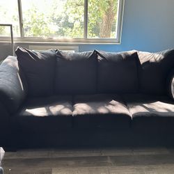 Signature Design By Ashley Furniture Darcy Sofa In Black