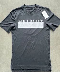 NEW Helmut Lang oversized logo t shirt size small